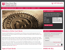 Tablet Screenshot of osbaia.onlinecourtbonds.com